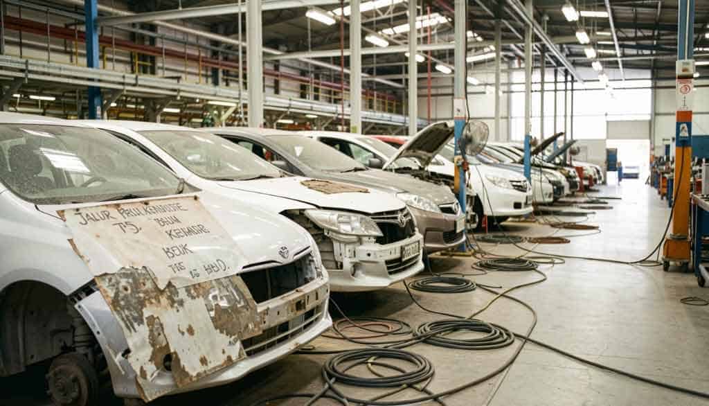 Jalur Produksi Kendaraan yang Tidak Pernah Diubah Puluhan Tahun