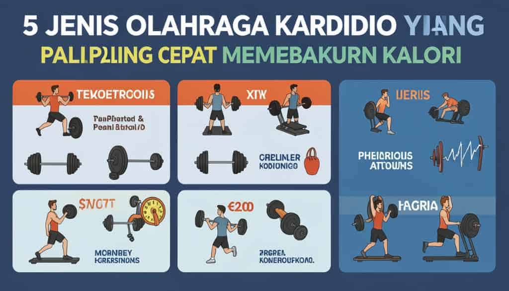 Bakar Lemak Sekejap: 5 Jenis Olahraga Kardio yang Paling Cepat Membakar Kalori